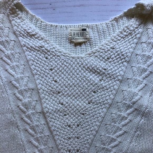 Pacsun White Sweater - Picture 3 of 3